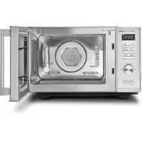 Caso Four à micro-ondes multifonction Design HCMG 25 Ceramic Chef 900 W Argent