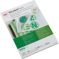 GBC A3 2x80 Microns Laminating Envelopes 303x426 Mm 100 Units Clair Enfants