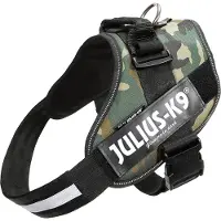 Julius-K9 Harnais IDC Power, tailles 0 à 4 (66 à 85 cm / 50 mm), camouflage