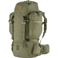 Fjällräven Sac à dos de sport 'Kajka 75' caramel / kaki