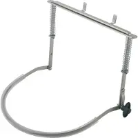 K&M 16410 Harmonica Holder Nickel Coloured
