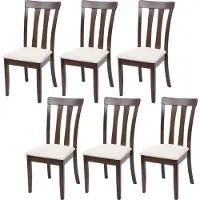 Mendler Chaise de salle à manger -G46 (lot de 6)