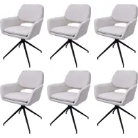 MCW Chaise de salle à manger -N74 (lot de 6)