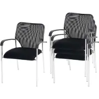 MCW Chaise visiteur Tucson (lot de 2)