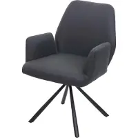 Mendler Chaise de salle à manger -H71 pivotante