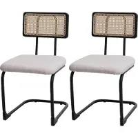 MCW Chaise à piétement luge -K88 (lot de 2)