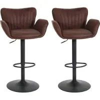 Mendler Tabourets de bar -M67 (lot de 2)