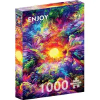 Enjoy Puzzle Puzzle 1000 pièces Enjoy – Rainbow Tropic