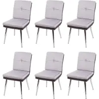 MCW Chaise de salle à manger -G48 (lot de 6)