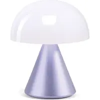 Lexon Mina, Lilas, ABS (acrylonitrile-butadiène-styrène), Aluminium, Chambre à coucher, Chambre d'enfant, Couloir, Table, Bureau, 1 ampoule, LED, Blanc chaud