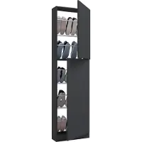VCM Armoire à chaussures en bois Commode à chaussures Étagère à chaussures Support à chaussures Fulasi XL