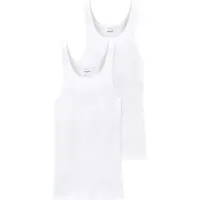 Schiesser Maillot de corps blanc
