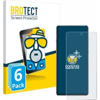 BROTECT Protection Mat (6 pcs, OnePlus 13R), Téléphone portable : film de protection, Transparent