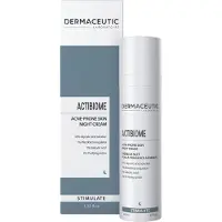 Dermaceutic Actibiome Crème de Nuit Peau à Tendance Acnéique 40ml