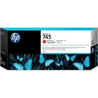 HP 745 (F9K06A) - Rouge chromatique - Cartouche d'encre - Grande capacité