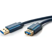 ClickTronic Câble d'extension USB-A 5 Gbit/s 1,8 m (boîte de 1)