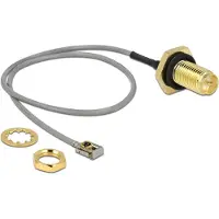 DeLOCK Câble RP-SMA mâle vers MHF-I LK mâle – 50 Ohm