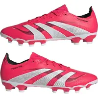 Adidas Chaussures de football Predator League Pure Victory Pack MG multi-surface hommes - Lucid Rouge/Blanc/Noir