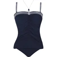 Sunflair Maillot de bain marine / blanc
