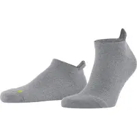 Falke Chaussettes de sport gris chiné / citron vert
