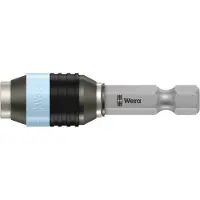 Wera 3888/4/1 Porte-embouts universel Rapidaptor K, acier inoxydable, 1/4" x 50 mm