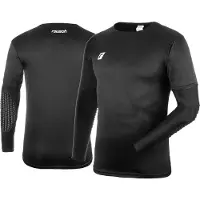 Reusch Torwartshirt Goalkeeping Jersey Padded mit integrierten Polstern black/white L