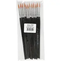 Creativ Company Brosses rondes - No. 8, 12pcs.