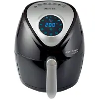 Ariete Friteuse à air chaud numérique Airy Fryer simple noire argentée
