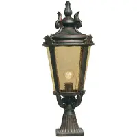 Elstead Lighting Lampadaire d'extérieur de style palais E27 60 W Baltimore Elstead