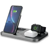 Veho DS-7 station de recharge sans fil avec veilleuse LED