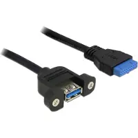 DeLOCK Câble USB 3.0 Pin Header Femme > 1 x USB 3.0-A Bu