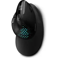 Urban Factory ERGO Max - Droite - Version verticale - RF sans fil + Bluetooth - 4000 DPI - Noir