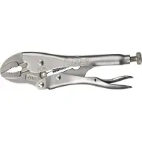 Irwin Tools Pince-étau à mâchoire courbe 175 mm - IRWIN - 7WR - Ouverture à gâchette - Capacité 38 mm