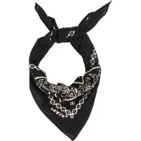 Levis Accessories Foulard noir / blanc cassé