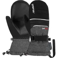 Reusch Gants de sport 'Kondor' gris foncé / rouge vif / noir / blanc