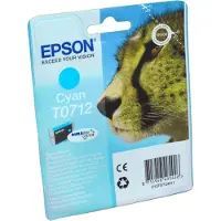 Epson T071 (C13T07124010) - Cyan - Cartouche d'encre