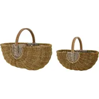 Bloomingville Paniers Vibber set de 2 pièces
