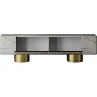Skye Decor , Bohem - Travertine, Gold, Meubles TV, Travertin, 180 x 50 x 30 cm