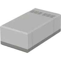 Bopla Boîtier Polystyrène IP40 200x112x70mm L (Boîtier), Accessoires électroniques + boîtier, Gris