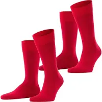Falke Chaussettes 'Happy' rouge