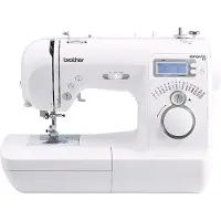 Brother NV15, Blanc, Machine à coudre automatique, couture, 1 pas, 5 mm, LCD