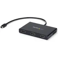 StarTech.com 3 Port Mini Displayport Mst Hub Noir