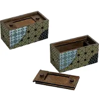 Philos Puzzlebox Bois Jeu de réflexion Secret Box Cadeau d'été