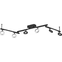 Eglo Lumière LED noire de plafond Cardillio 1 160 cm