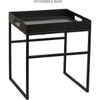 Villa Collection Table de Bout Villa Collection Svir Black 40 x 40 x 45 cm