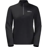 Jack Wolfskin Taunus Half Zip Fleece Noir M Femme