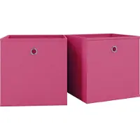 VCM Lot De 2 Boîtes Pliantes Boîte Pliante En Tissu Boîte Pliante Boîte À Étagères Rangement Boxas Lot De 2 Boîtes Pliantes Boîte Pliante En Tissu Boîte Pliante Boîte À Étagères Rangement Boxas