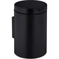 Merkloos Poubelle 3 l - suspendue - softclose - seau intérieur - salle de bain - noir