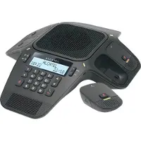 Alcatel Téléphone DECT Conference 1800 avec identification de l'appelant, noir