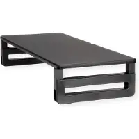 Value Monitor-/Laptop-Ständer, Réhausseur pour moniteur, Noir